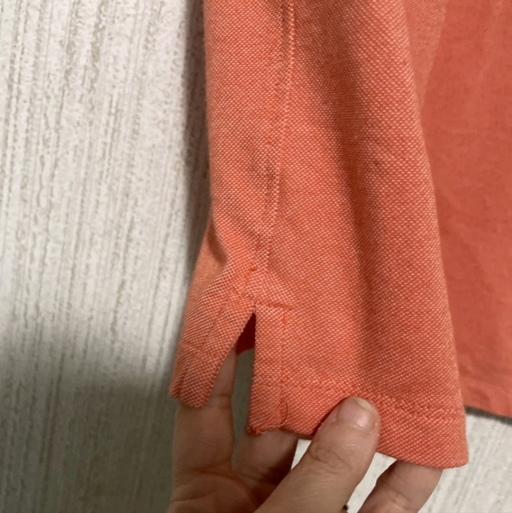 Michael Michael Kors Mens Size Small Orange Polo - Picture 6 of 11